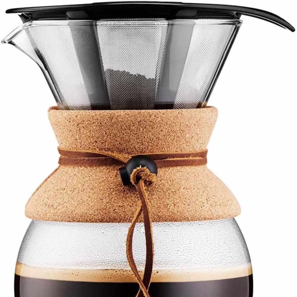 BODUM Pour Over Coffee Maker Grip, 8 Cup, 34 Ounce
